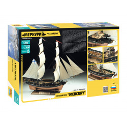 1:100 Zvezda 9067 - Krievijas briga "Mercury" 19.gs.
