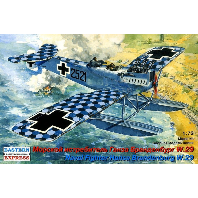 1:72 Eastern Express 72163 - Hansa Brandenburg W29 Naval Fighter