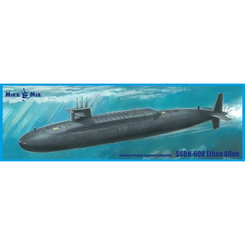 1:350 Mikro Mir 350-042 - SSBN-608 Ethan Allen