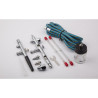 Fengda BD-280K - Set x 2 Airbrush with 0,2mm, 0,3mm 0,35mm and 0,5mm needle/nozzle and hose