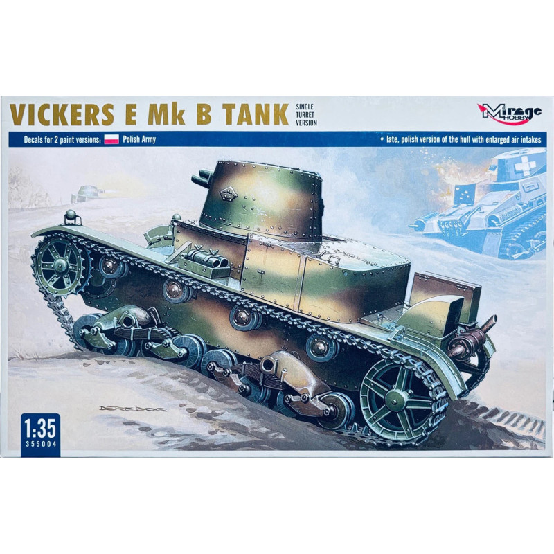 1:35 Mirage Hobby 355004 - Vickers E Mk.B Light Tank
