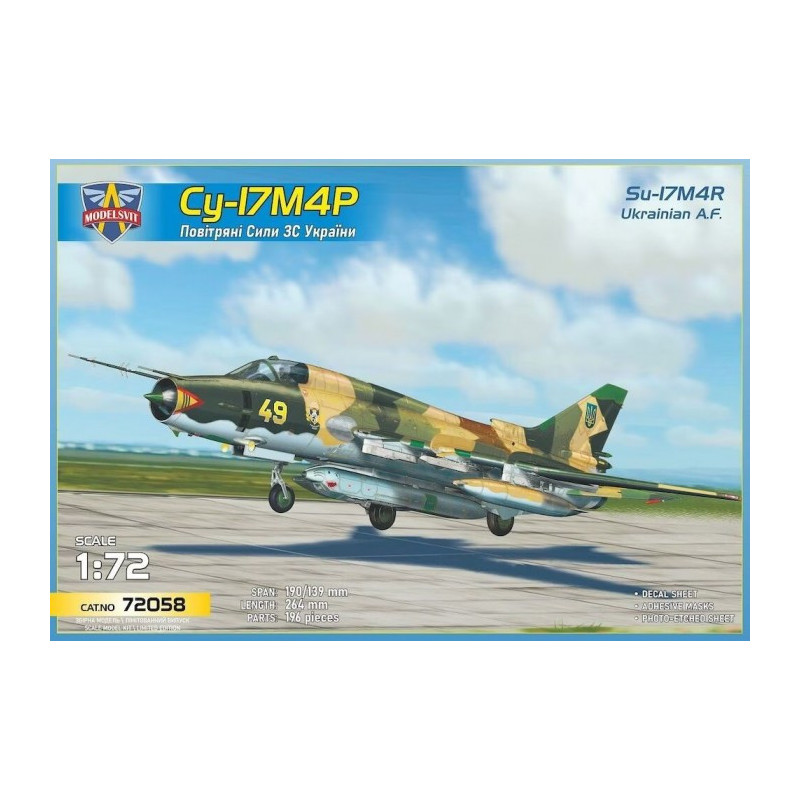 1:72 Modelsvit 72058 - Су-17М4Р / Su-17M4R