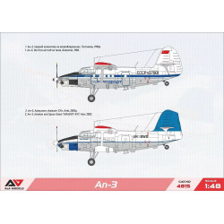 1:48 A&A Models 4815 - Antonov An-3 Turboprop biplane