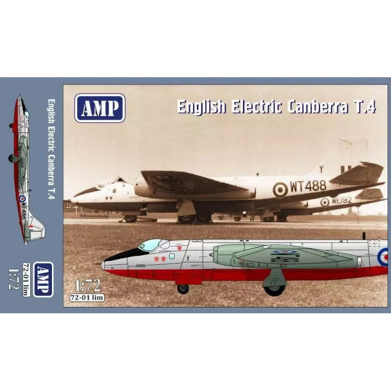 1:72 AMP 72001-LIM - English Electric Canberra T4, Limited edition