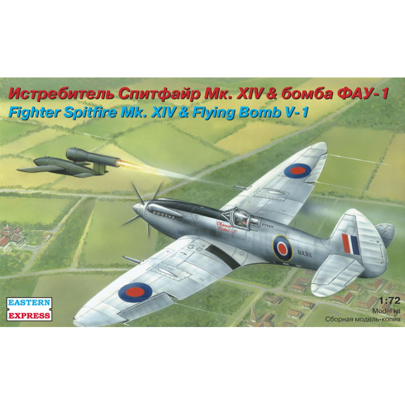 1:72 Eastern Express 72263 - Spitfire Mk.XIV & Flying Bomb V-1