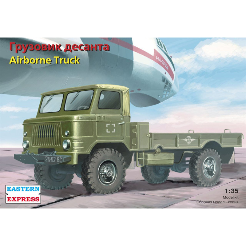 1:35 Eastern Express 35133 - GAZ-66 Soviet Airborne Truck 4x4