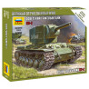 1:100 Zvezda 6202 - КВ-2 Советский тяжелый танк