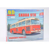 1:43 AVD Models 4021 - Троллейбус Skoda-9TR USSR, CSSR, Russia, сборная модель