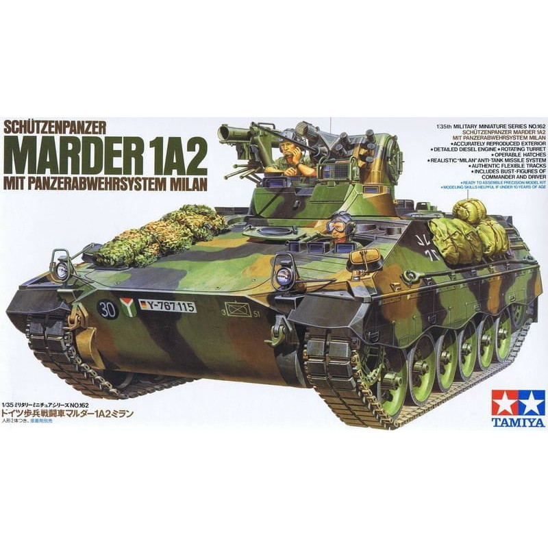 1:35 Tamiya 35162 - Bundeswehr SPz Marder 1A2 with 2 Figures