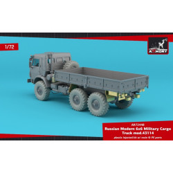 1:72 Armory AR72448-R - KAMAZ-43114 Russian Modern 6x6 Military Cargo Truck