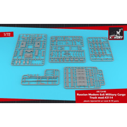 1:72 Armory AR72448-R - KAMAZ-43114 Russian Modern 6x6 Military Cargo Truck