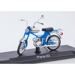 1:24 Riga-22 motorcycle with magazine №52, Modimio Collections