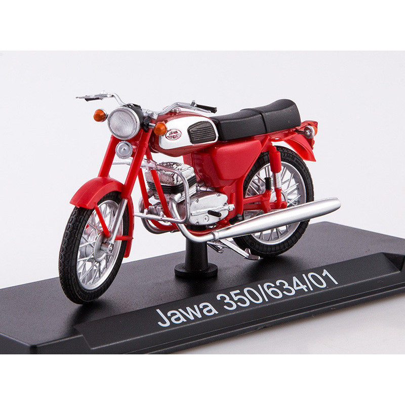 1:24 Jawa-350/634/01 мотоцикл с журналом №56, Modimio Collections