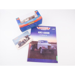 1:43 Легендарные грузовики - КАЗ-600Б Самосвал / KAZ-600B Dump truck