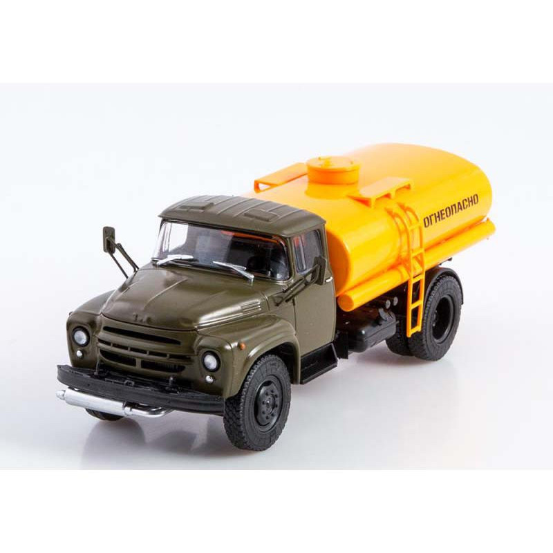 1:43 Легендарные грузовики - ЗИЛ-130 топливозаправщик ТСВ-6 / ZIL-130 tanker truck TSV-6