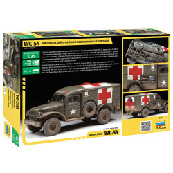 1:35 Zvezda 3711 - WC-54 Ambulance