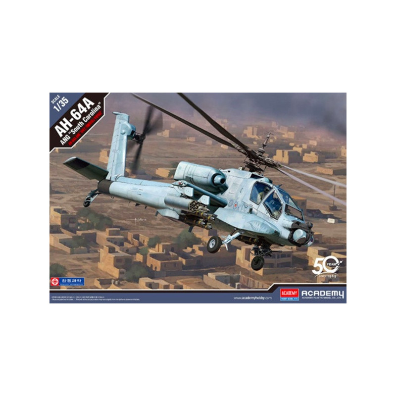 1:35 Academy 12129 - AH-64A ANG "South Carolina"