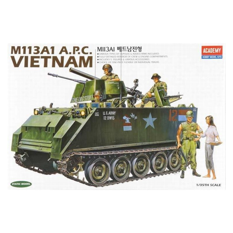 1:35 Academy 13266 - M113A1 Vietnam War