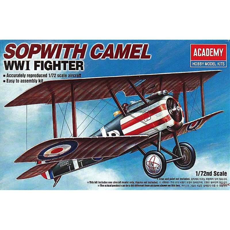1:72 Academy 12447 - Sopwith Camel WWI Fighter