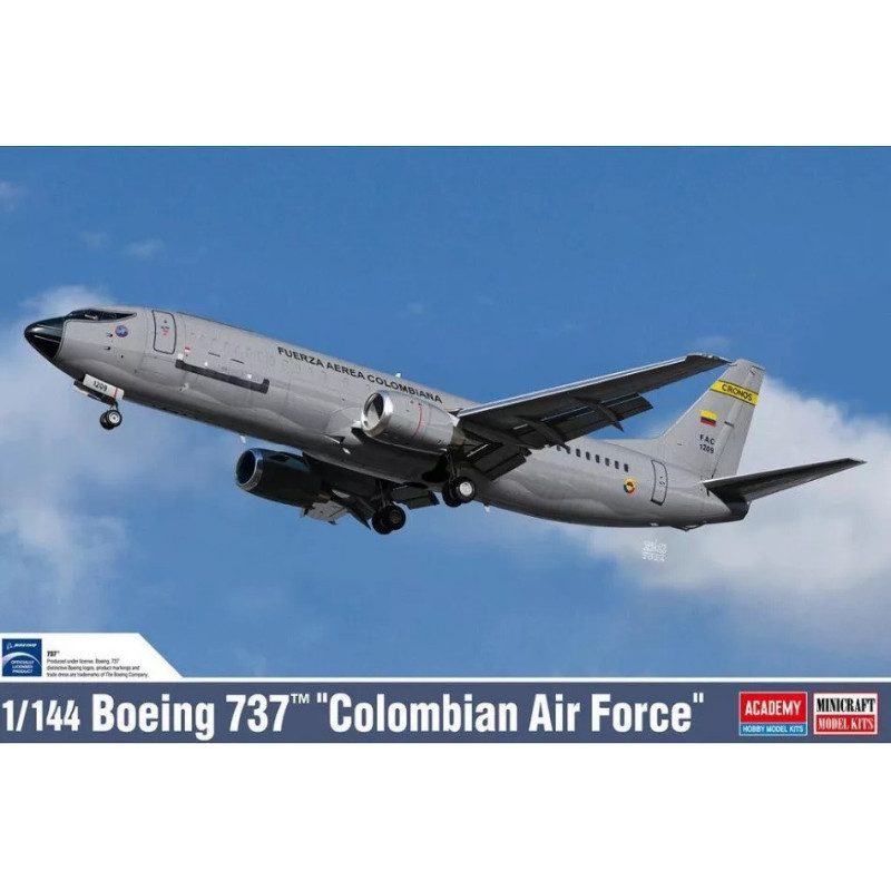 1:144 Academy 12639 - Boeing 737-400 Colombian & Indonezian Air Force