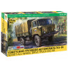 1:35 Zvezda 3707 - GAZ-66 padomju pilnpiedziņas kravas automašīna