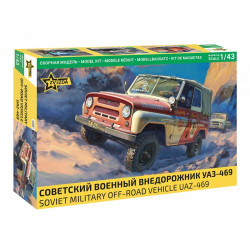 1:43 Zvezda 43007 - UAZ-469...