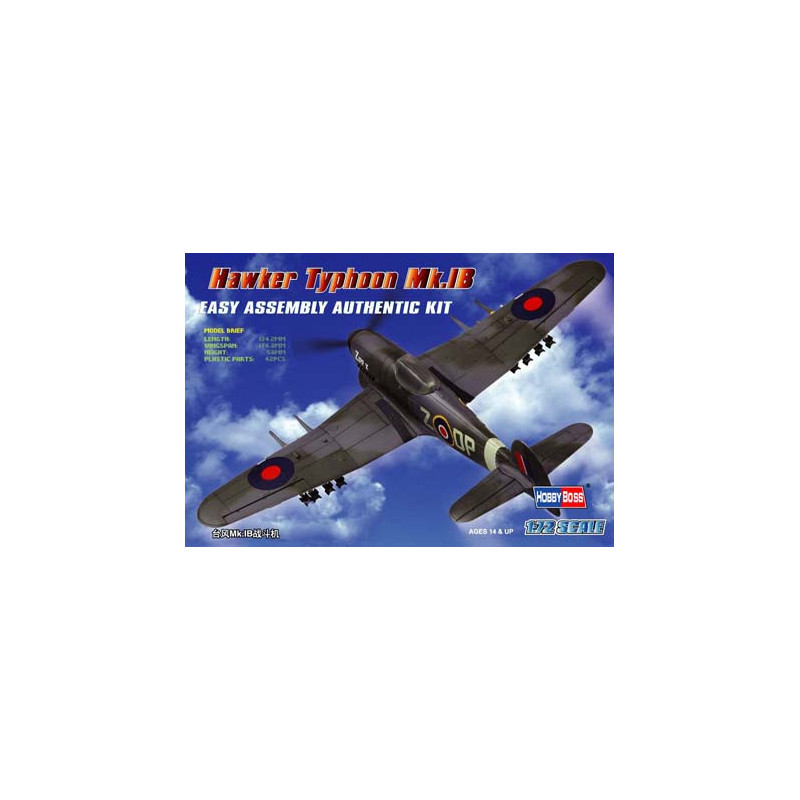 1:72 Hobby Boss 80232 - Hawker Typhoon Mk.1B