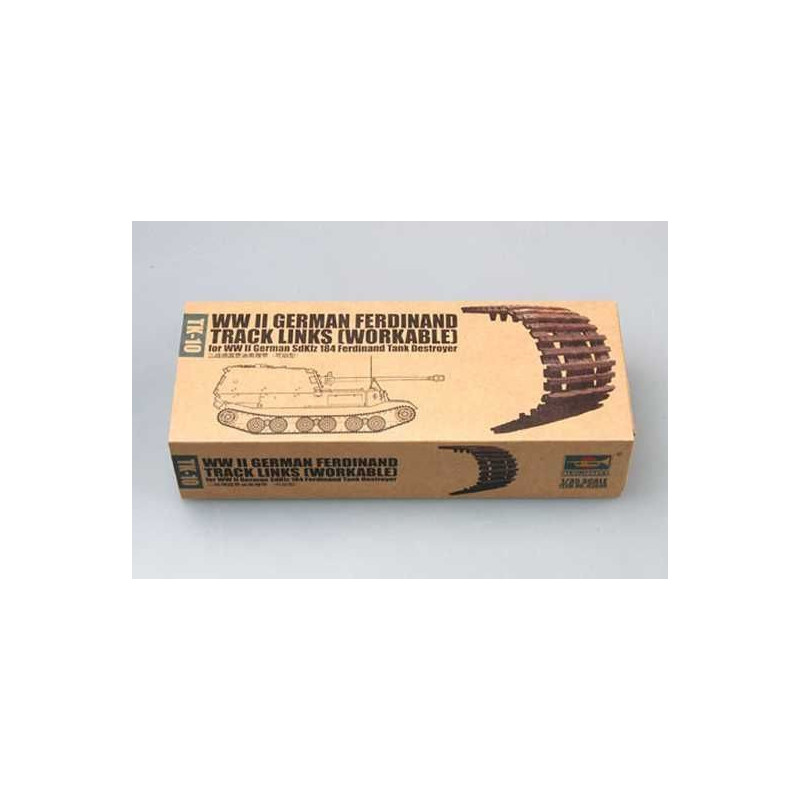 1:35 Trumpeter 02040 - German Ferdinand Workable Track Links
