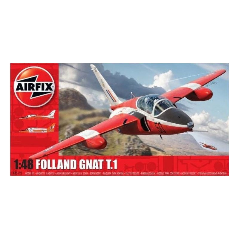 1:48 Airfix A05123 Folland Gnat T.1