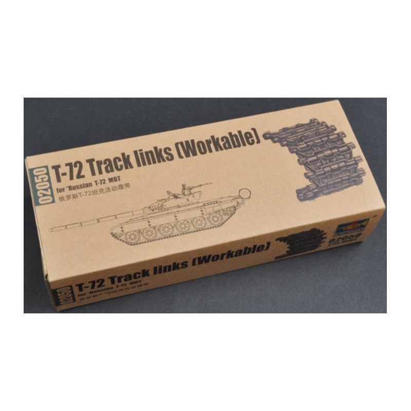 1:35 Trumpeter 02050 - Russian T-72 tank Workable Track Links