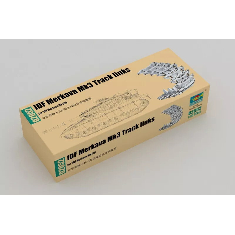 1:35 Trumpeter 02052 - IDF Merkava Mk.3 tank Workable Track Links