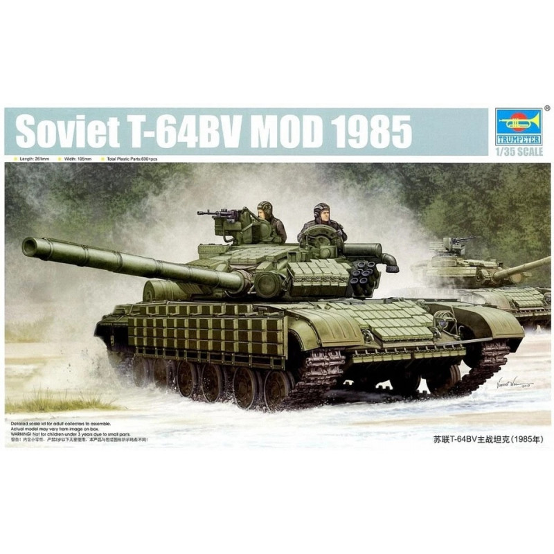 1:35 Trumpeter 05522 - Soviet T-64BV Mod. 1985