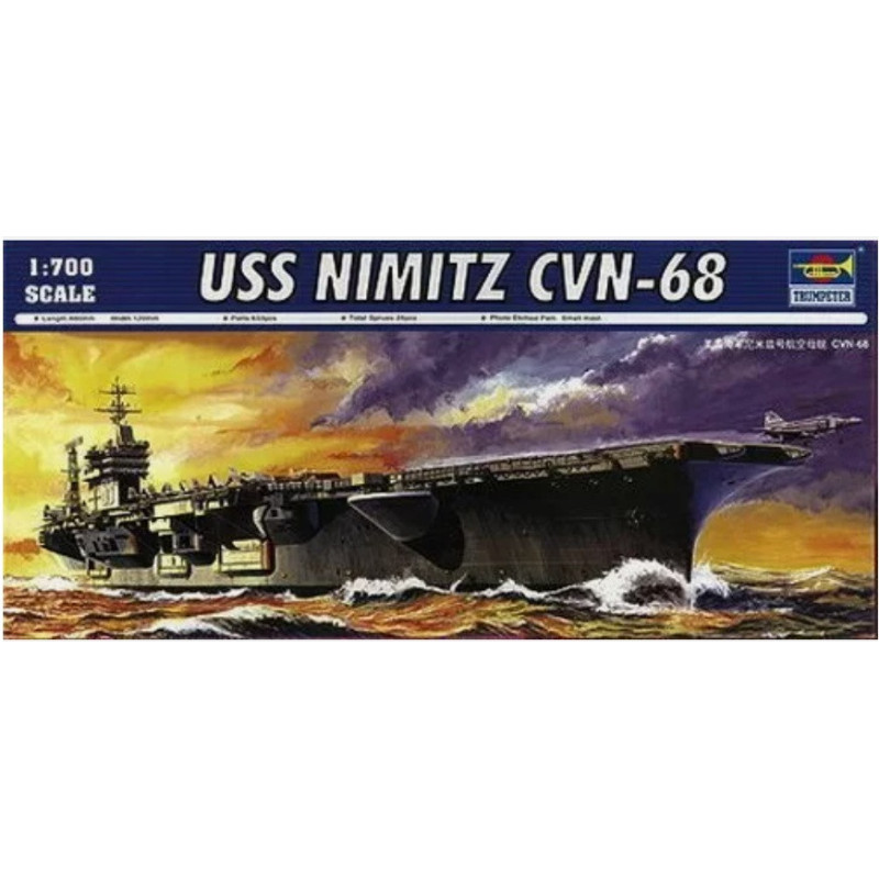 1:700 Trumpeter 05714 - USS Nimitz CVN-68