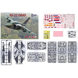 1:72 Litaki 72002 - NJ-22 'Orao' Yugoslavian Two Seat Atack Aircraft