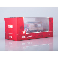 1:43 Russian Trucks - ZIS-11 Ugunsdzēsēju sūknis PMZ-1