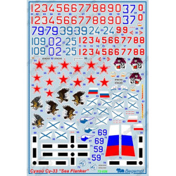 1:72 Begemot Decals 72-028 - Cухой Су-33
