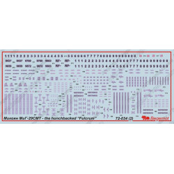 1:72 Begemot Decals 72-034 - Микоян МиГ-29СМТ