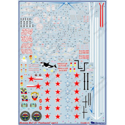 1:72 Begemot Decals 72-046 - Микоян МиГ-31, часть 2