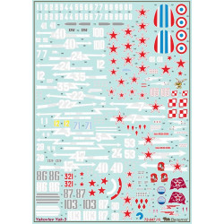 1:72 Begemot Decals 72-047 - Яковлев Як-3