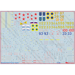1:72 Begemot Decals 72-050 - Яковлев Як-38