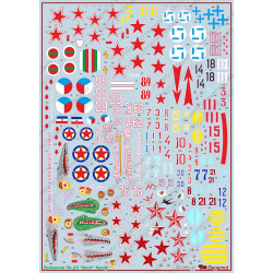 1:72 Begemot Decals 72-066 - Петляков Пе-2 / Пе-3