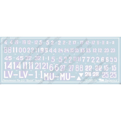 1:72 Begemot Decals 72-066 - Петляков Пе-2 / Пе-3