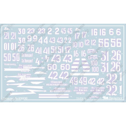 1:72 Begemot Decals 72-074 - Jakovļevs Jak-9