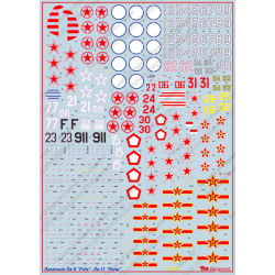 1:72 Begemot Decals 72-077 - Лавочкин Ла-9 / Ла-11