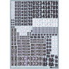 1:72 Begemot Decals 72-080 - Бортовые Номера и надписи ВКС России образца 2018 года