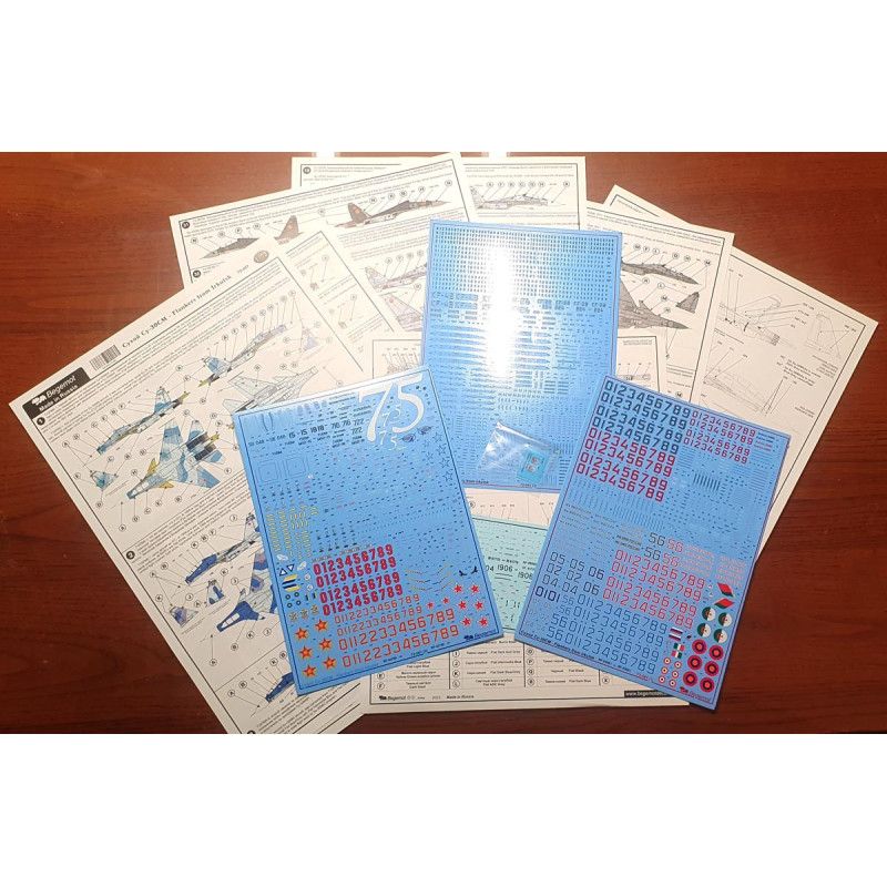 1:72 Begemot Decals 72-081 - Сухой Су-30СМ
