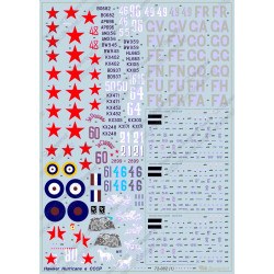 1:72 Begemot Decals 72-082 - Hurricane в СССР