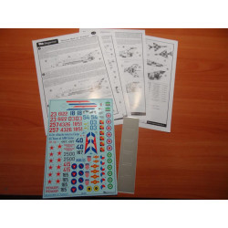 1:48 Begemot Decals 48-002 - Mikoyan MiG-21