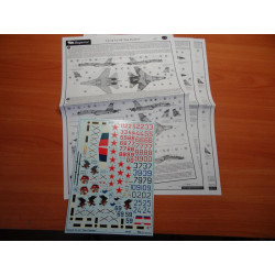 1:48 Begemot Decals 48-007 - Сухой Су-33