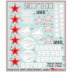 1:48 Begemot Decals 48-008 - Демо-версии самолетов семейства Су-27